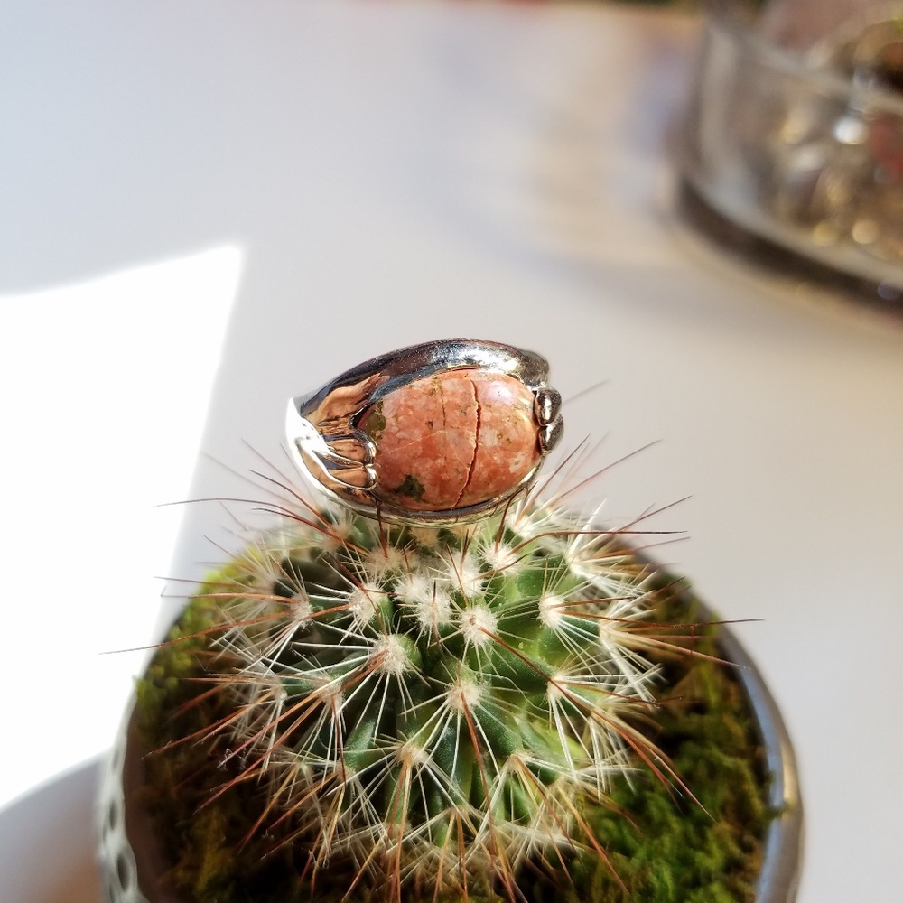 Brown Gemstone Ring